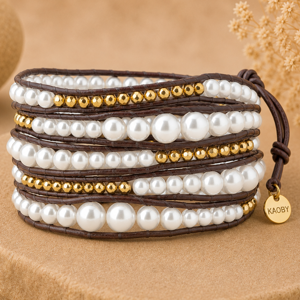 Bracelet à Breloques Tendance – Élégance Bohème & Charme Intemporel.