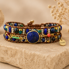 Bracelet Spirituel en Lapis Lazuli Naturel