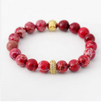 Bracelet en Jaspe Naturelles – Élégance & Style
