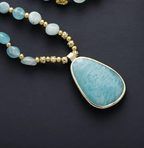 Collier Élégance Naturelle en Amazonite