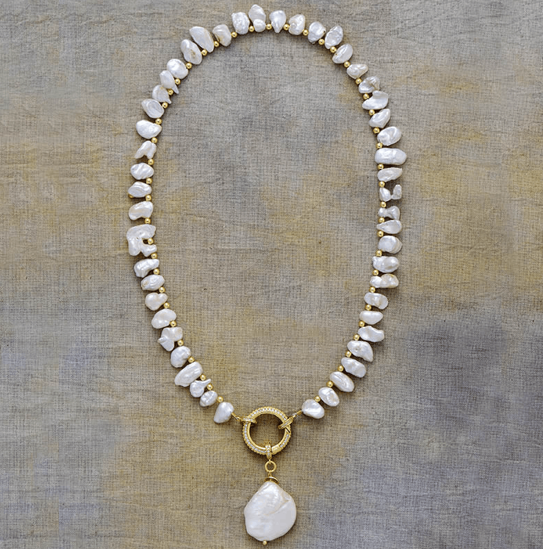 Collier Luxe en Perles d’Eau Douce