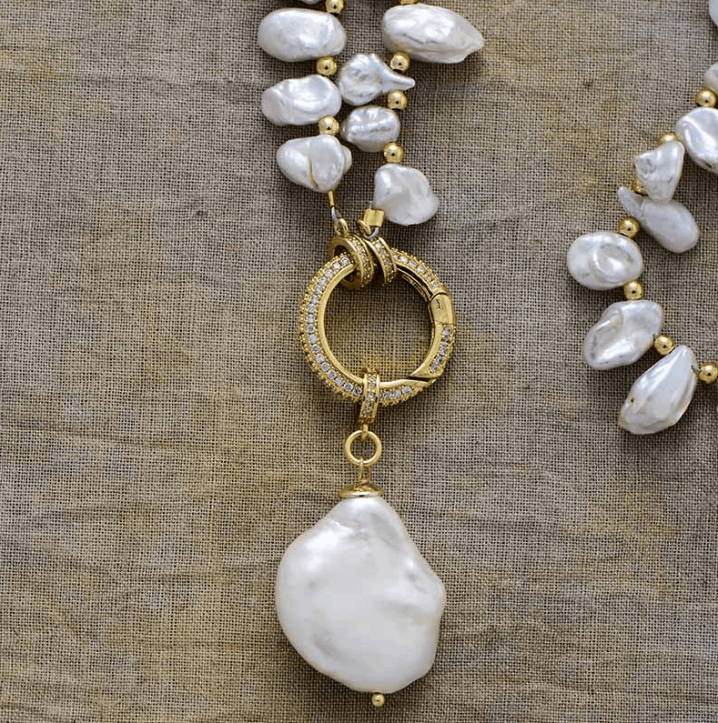 Collier Luxe en Perles d’Eau Douce