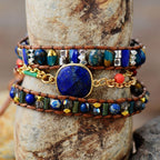 Bracelet Spirituel en Lapis Lazuli Naturel