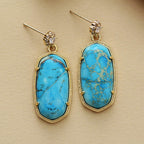 Boucles d’Oreilles de Luxe Empire Jasper & Pierre Naturelle