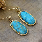 Boucles d’Oreilles de Luxe Empire Jasper & Pierre Naturelle