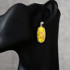 Boucles d’Oreilles de Luxe Empire Jasper & Pierre Naturelle