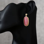 Boucles d’Oreilles de Luxe Empire Jasper & Pierre Naturelle