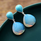 Boucles d’Oreilles Goutte d’Eau en Cristal – Élégance Intemporelle