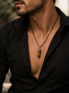 Pendentif Homme Œil de Tigre – Pointe Premium | KAOBY®